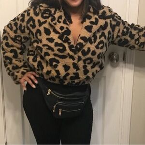 Faux Sherpa Oversized Jacket Taupe Fashion Nova